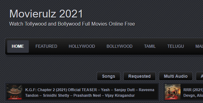 Movierulz Telugu Movies 2022